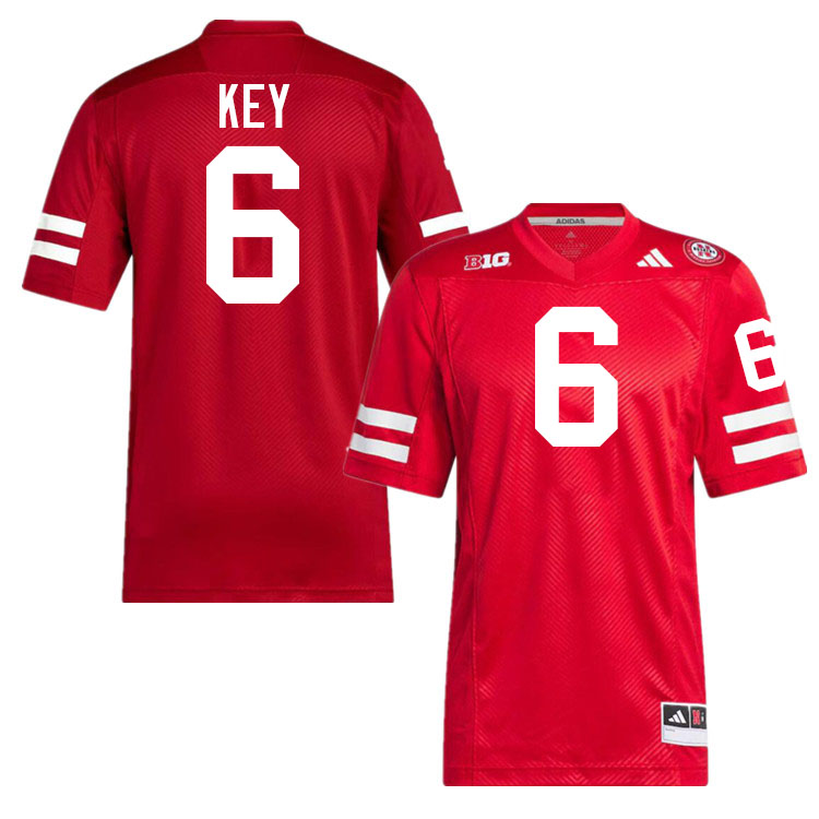 Dane Key Nebraska Jersey,Nebraska Cornhuskers Football Uniforms,Jersey-Scarlet